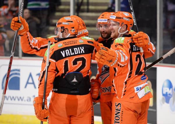 Sheffield Steelers - need to find the net more often. Pic Dean Woolley