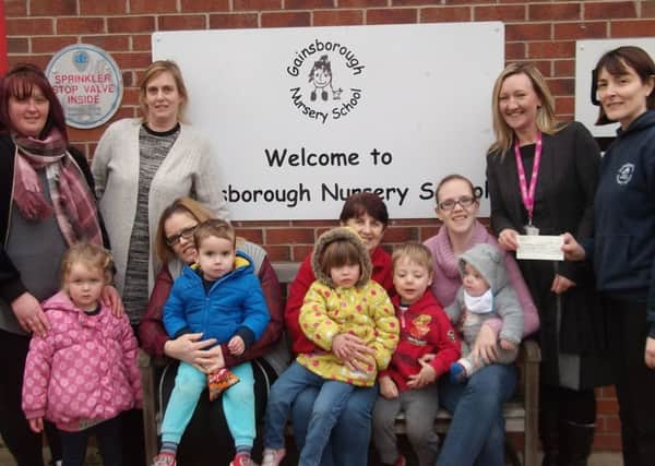 The Gainsborough Nursery School craft group donated Â£75 to Home-Start Lincolnshire from the money raised at its Christmas craft stall.