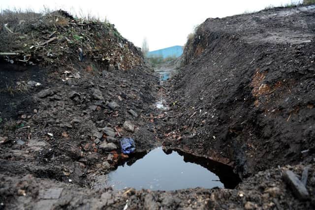 The site of Nottinghamshire Recycling