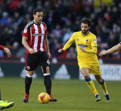 Samir Carruthers joined Sheffield United from MK Dons last month. Pic credit should read: Simon Bellis/Sportimage