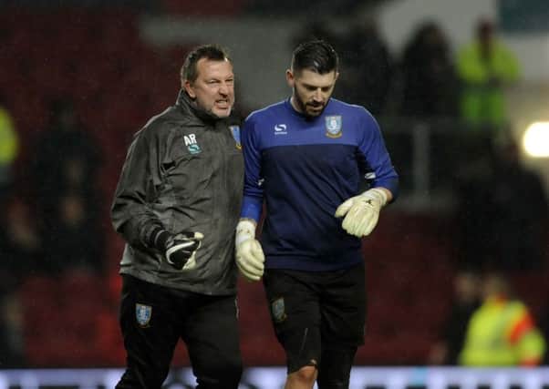 Andy Rhodes, left, and Keiren Westwood