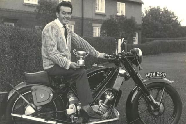 John Siddons is pictured when he was younger.