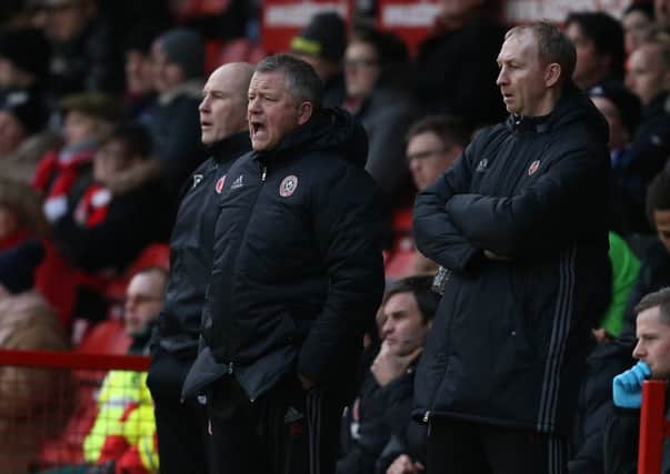 Chris Wilder says Sheffield United Football Club must always come first. Pic Simon Bellis/Sportimage