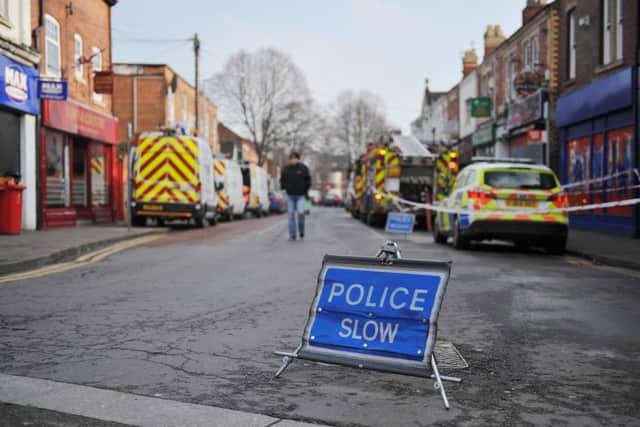 Ryton Street and Newcastle Avenue were closed as a result of the incident and traffic chaos ensued.