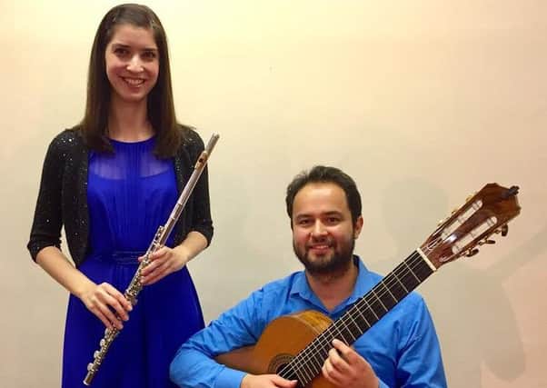The Alba Duo performed a fine concert in Tickhill
