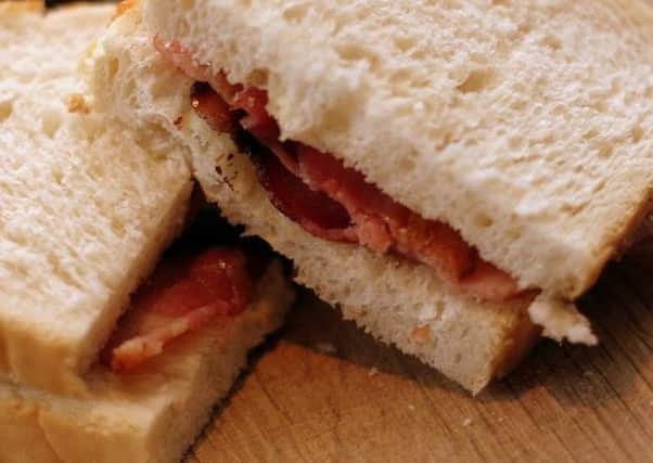 The humble bacon sandwich.