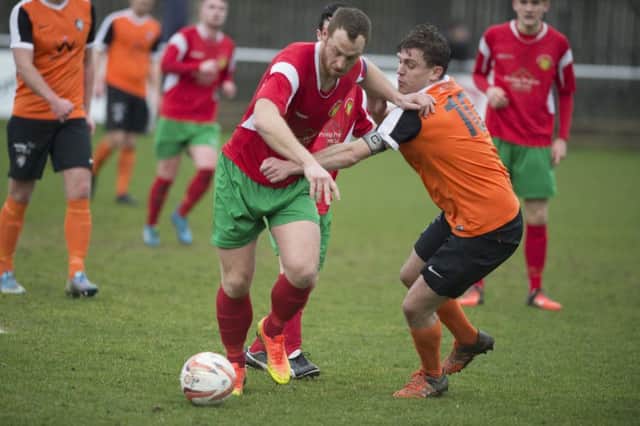 Kyle Jordan in action for Worksop Town.

Picture: Sarah Washbourn / www.yellowbellyphotos.com