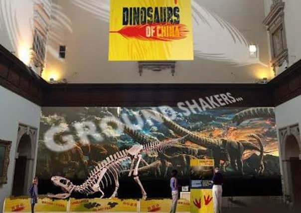 The Dinosaurs of China exhibition is coming to Wollaton Hall