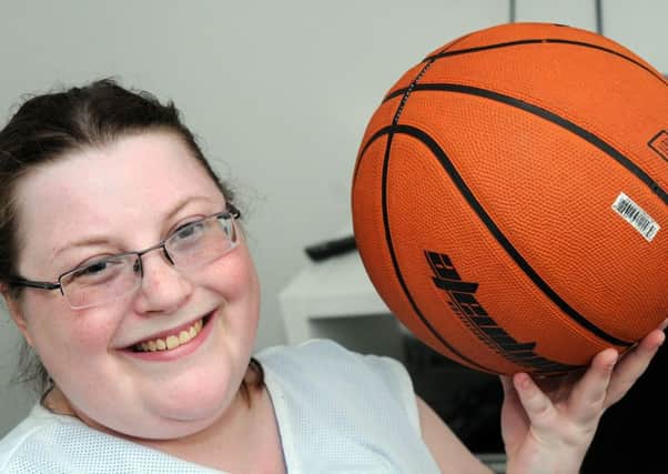 Amanda who wants to raise money for a basketball wheelchair so that she can continue to play for the Sheffield Steelers.
