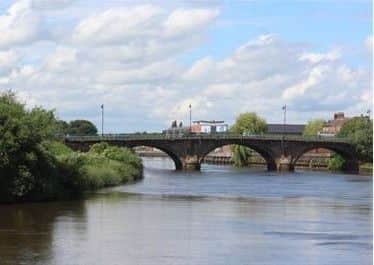 Housing sites have riverside views