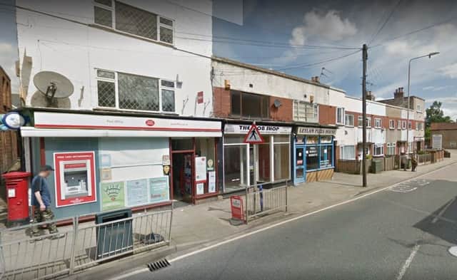 Police have launched an appeal for witnesses after robbers struck at a Post Office in Mansfield Woodhouse on Saturday, April 22. Picture courtesy of Google Maps.