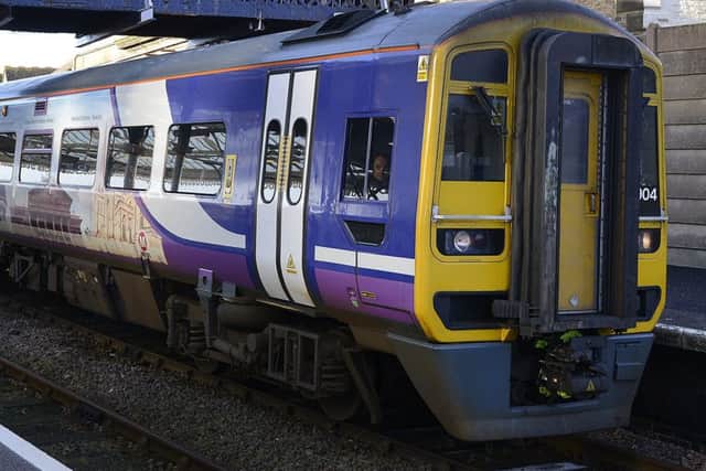 Trains will be affected on Friday