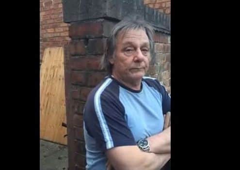 Footage captured by Internet Interceptors shows Fairest stood outside his Worksop home. Scroll below for the link to the full video.