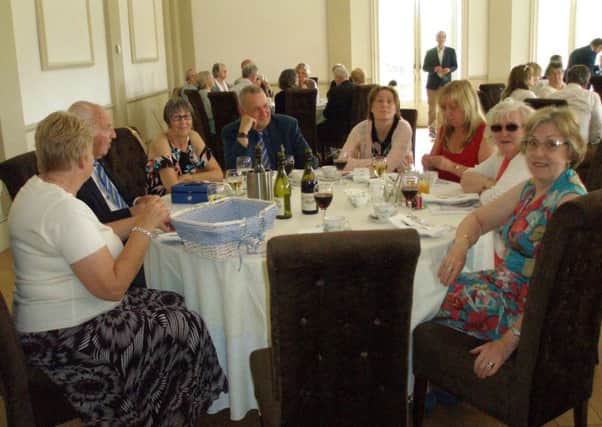 Lions members enjoyed a tea party at Hodsock Priory