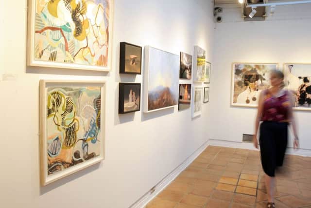 Some of the finalists work on show from Friday in the Harley Open Art competition.
