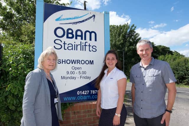 West Lindsey District Council has teamed up with mobility equipment specialist Obam Stairlifts