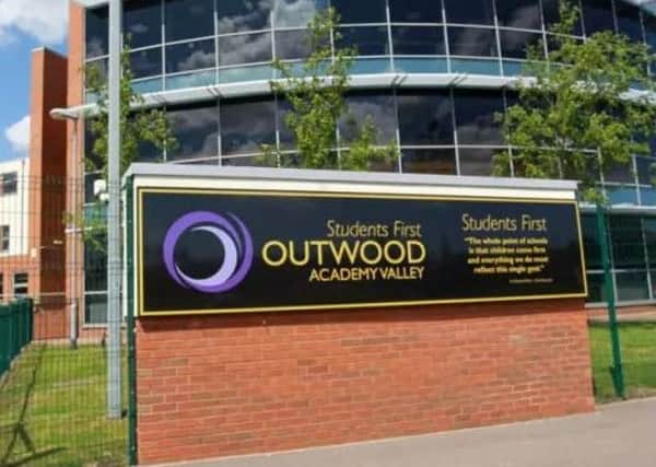 Outwood Academy Valley is pictured.