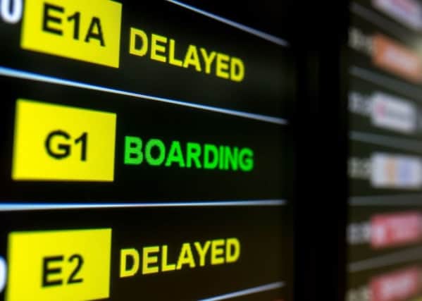 Travellers are nearly twice as likely to face flight delays during the holdiay season, claims new research.