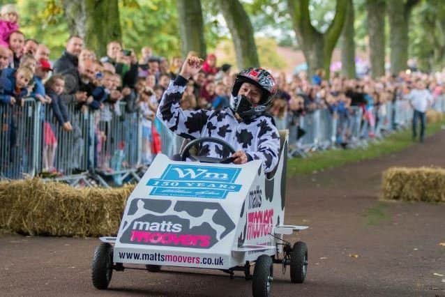 A picture from last year's Soapbox Derby.