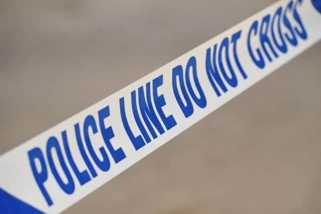 Police incident.