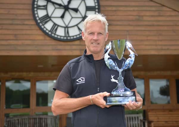 Nottinghamshire County Cricket Club training at The John Fretwell Sporting Complex, head coach Peter Moores pictured with the Royal London One-Day Cup