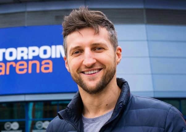 Carl Froch is coming to Mansfield