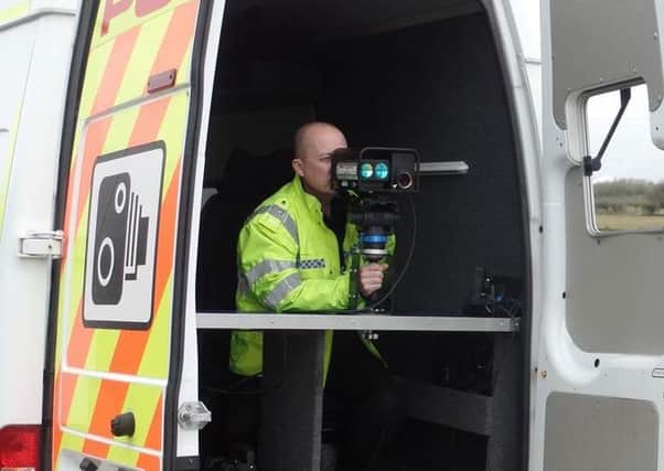 Mobile speed camera vans are out and about on Nottinghamshire roads.