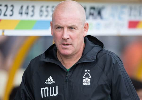 Mansfield Town vs Nottingham Forest - Nottingham Forest manager Mark Warburton - Pic By James Williamson