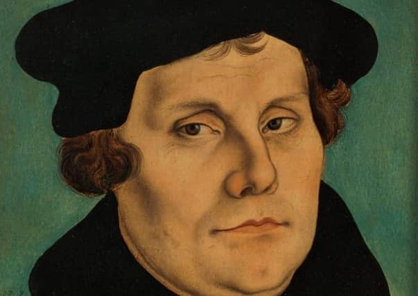 Martin Luther, painted in 1529.