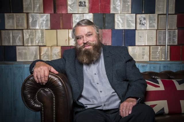 Brian Blessed is at Off The Shelf - Festival of Words. Photo by Paul Marc Mitchell.