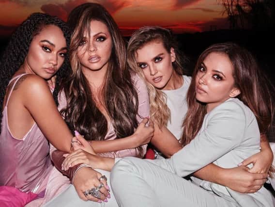 Little Mix are, from left, Leigh-Anne Pinnock, Jesy Nelson, Perrie Edwards and Jade Thirlwall.