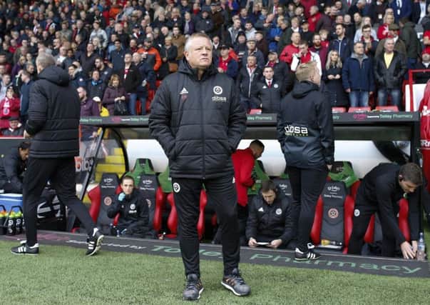 Chris Wilder says his team will keep on going right until the end of every game: Simon Bellis/Sportimage