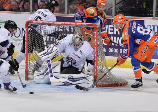 Steelers were on the road at Braehead Clan tonight