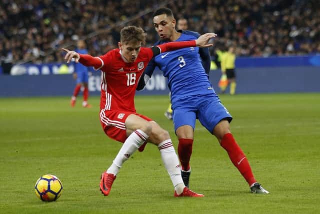 David Brooks appeared as a substitute against France : David Klein/Sportimage