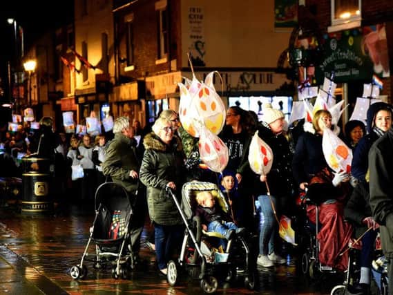 The Illuminate lantern parade through Retford. Photos: Di Fusher of Photo Den, Retford.
