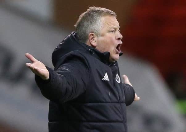 Sheffield United manager Chris Wilder admits he is short of specialist midfielders following Paul Coutts' injury