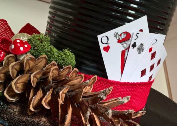 There is an Alice in Wonderland theme at Clumber Park this Christmas