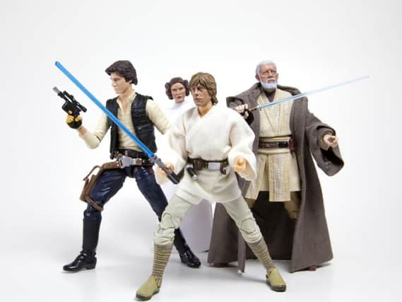 Classic Star Wars action figures could be worth tens of thousands of pounds.