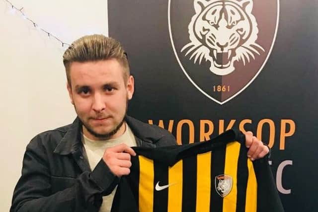 Gareth Curtis has signed for Worksop Town