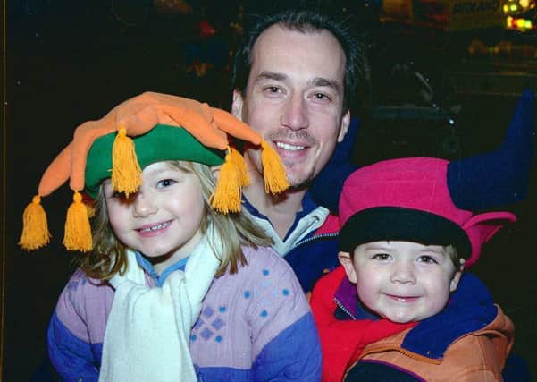 Mansfield lights switch-on in 1999.
