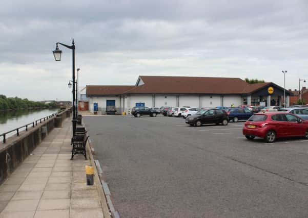 The car park at the former Lidl supermarket in Gainsborough is to be used for pay and display parking.