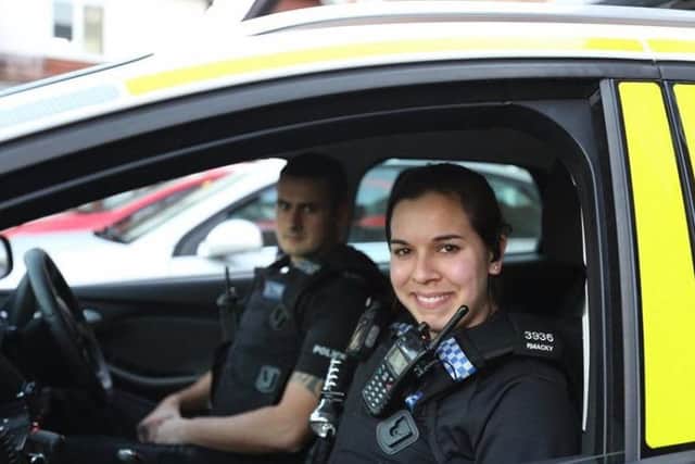 PC Glenn Turner and PC Poppy Macky