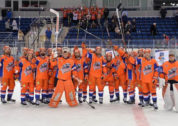 Steelers and their fans in Minsk. Pic by Dean Woolley