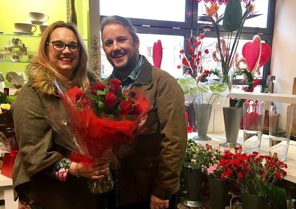 Pictured are last year's Valentines competition winners Mark and Claire Mills.