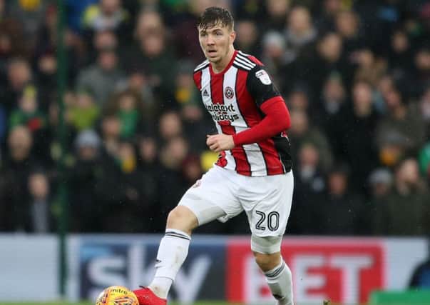 Lee Evans wants to impress Sheffield United, not his former club Wolves: Simon Bellis/Sportimage