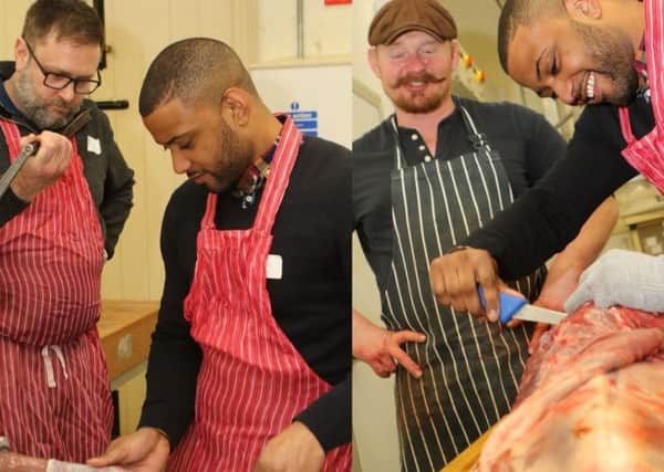 JB Gill learns from the professionals at the School of Artisan Food.