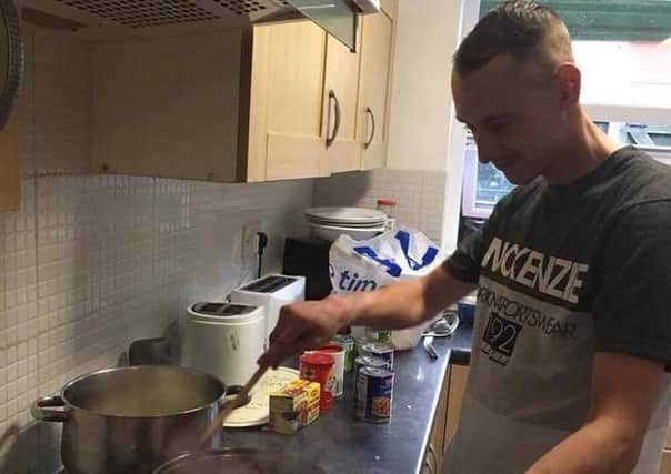 Cooking is one of the successful workshops now being offered to service users at HOPE