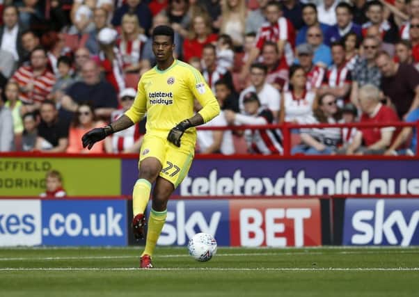 Jamal Blackman has rejoined Sheffield United's first team squad