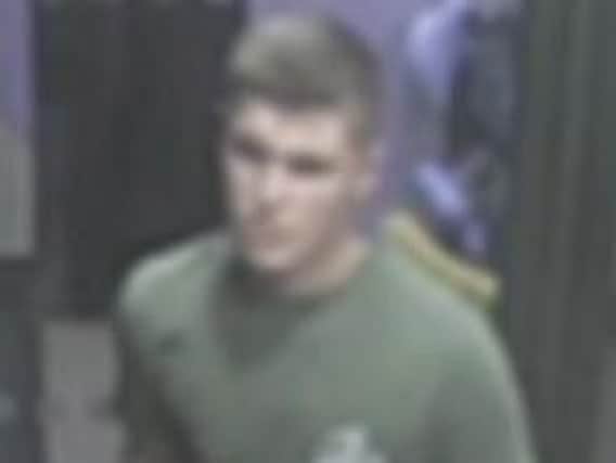 Do you recognise this man? Call police on 101.