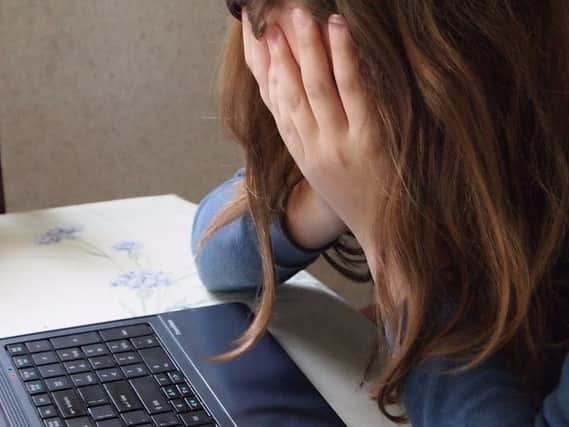 Ten per cent of all offences were flagged as having an online element, the NSPCC said.